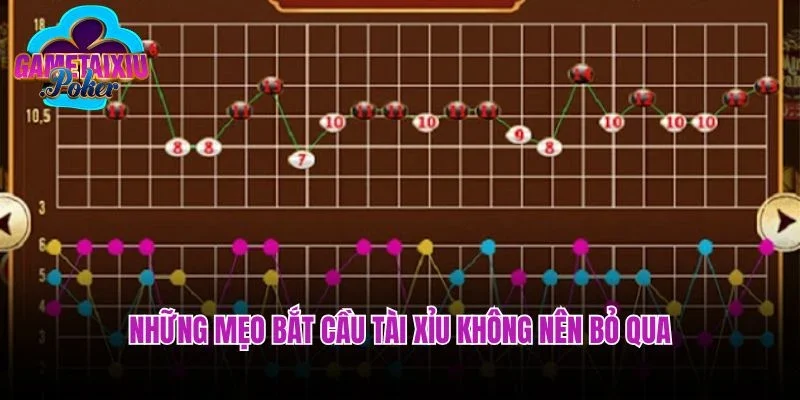 Những mẹo bắt cầu Tài Xỉu không nên bỏ qua